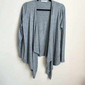 Johnstons of Elgin Waterfall Cashmere & Silk Cardigan Sweater S